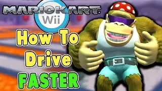 How To Drive FASTER in Mario Kart Wii (Delayed Drifting)