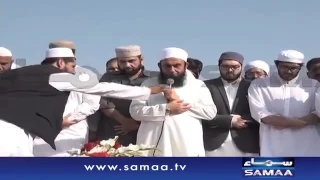 Janaza Of Junaid Jamshed by Moulana Tariq Jameel