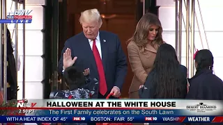 MUST WATCH: Halloween At White House - President Trump Doesn't Like To Hand Out Candy (FNN)