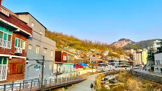 [4K] 서울 포방터 시장 홍은동 산책 Korea Seoul Pobangteo Market walk