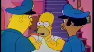 The Simpsons Fox Promo (1991): “Homer vs. Lisa and the 8th Commandment“ (S02E13) (10 second)