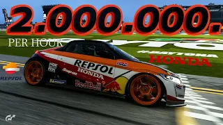 Gran Turismo 7 - Update 1.41 | 2 Million Credits per hour | Daytona New Fastest Money Glitch
