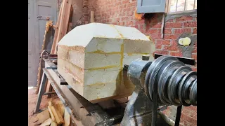 Wood turning _ big egg