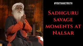 Sadhguru at NALSAR | Sadhguru Savage MOMENTS | Highlights & Best Moments of Sadhguru at NALSAR