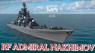 modern warships-RF ADMIRAL NAKHIMOV.3x Grenade Launcher ex missile this ships seriously very deadly
