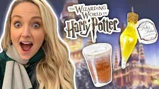 We Try Every Holiday Food at The Wizarding World of Harry Potter!