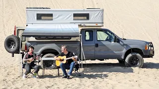 FORD F-350 w/ FOUR WHEEL CAMPER: Full tour