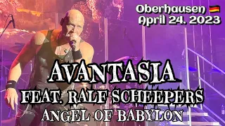 Avantasia feat. Ralf Scheepers - Angel of Babylon @Oberhausen, Germany 🇩🇪 April 24, 2023 LIVE HDR 4K