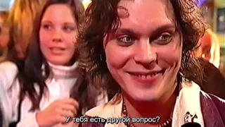 13/10/00 Ville Valo haastattelu — Jyrki 2000 (rus sub)