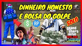 GTA 5 online: COMO GANHA DINHEIRO 💸 SOLO E PEGA A BOLSA DO GOLPE XBOX E PS4/5