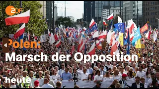 heute 19:00 Uhr vom 01.10.2023 Slowakei-Wahl, Proteste in Warschau, Eisschmelze