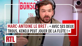 Marc-Antoine Le Bret : "Avec ses deux trous, Kendji peut jouer de la flûte !"