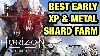 Horizon Forbidden West Best Early XP & Metal Shard Farm (FAST & EASY)