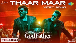 Thaar Maar Thakkar Maar - Video Song | God Father | Megastar Chiranjeevi | Salman Khan | Thaman S