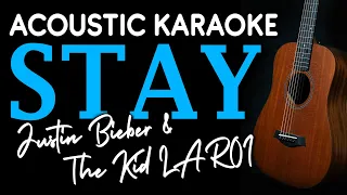 STAY - Justin Bieber and The Kid LAROI | ACOUSTIC KARAOKE