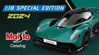 2024 Maisto 1/18 Scale Catalog!