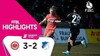 Eintracht Frankfurt - TSG Hoffenheim | Highlights FLYERALARM Frauen-Bundesliga 21/22