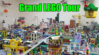 Big Huge Massive, Grand LEGO City Tour 2023 😲🧱🏙🚌🏹