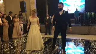 Dança dos noivos Lucas e Dani. Casamento 2019