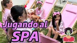 INVITO A MIS AMIGAS AL  SPA DE BELLEZA