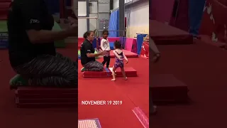 Never forget how far you have come ❤️🤸‍♀️ 🎥 : mini_gymnast_skylar (IG) #Gymnastics #Sia