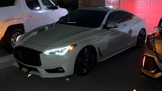 2018 Infiniti Q60s vs 2019 Dodge Charger Scat Pack ... Taste of the new 400z