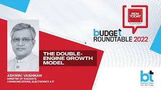 Railway Minister at India Today Budget Roundtable on India's growth model | #Budget | #growth