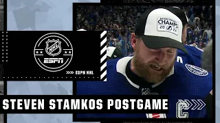 Steven Stamkos reacts to Lightning making Stanley Cup Final for third straight year | NHL on ESPN
