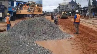 Trouble at ABAYI ARIARIA construction site ... ABIA STATE