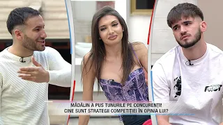 Razboaiele lui Madalin! Ce are de impartit cu Adriana si cu ceilalti concurenti?