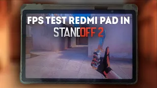 Redmi pad test FPS in StandOff 2