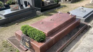 Tombe de C. Jerome, cimetière de l'ouest a Boulogne Billancourt