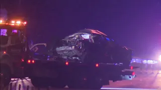 Double fatal crash shuts down I-95 for hours