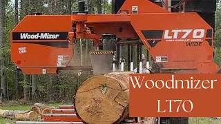 Southern Pine and a monster CHERRY on the Woodmizer LT70 | Plus a sawmill mistake