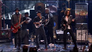 RRHOF Finale with Rush, Heart, Chuck D, Foo Fighters, DMC, Tom Morello, Chris Cornell, and Fogerty.