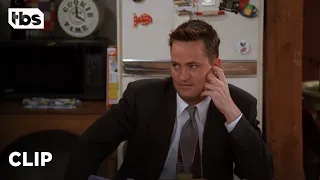 Friends: Chandler Kisses All the Girls Goodbye (Season 5 Clip) | TBS