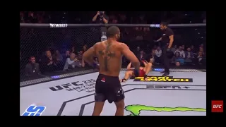 UFC :Blachowicz Vs Santos Slow Motion TKO