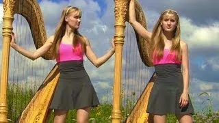 ONLY TIME (Enya) Harp Twins