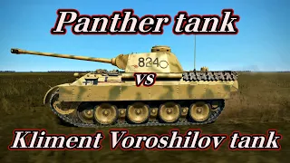 IL-2 Sturmovik: Tank Crew Panther Tank vs KV-1