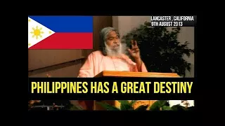 Prophecy  Philippines Greatest Revival and Blessing Will be 2nd to Israel  Sadhu Sundar Selvaraj