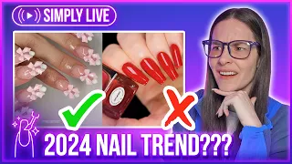 2024 Nail Trend Forecast: Paint or Pass?💅 🔴LIVE