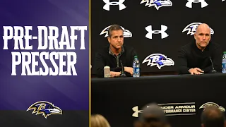 Full Ravens Pre-Draft Press Conference | Baltimore Ravens