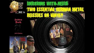 UNBOXING with Neudi: Two German Metal Essentials of the 80s back on vinyl! Cutty Sark, Sudden Death!