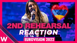 Armenia Second Rehearsal: Rosa Linn "Snap" @ Eurovision 2022 (Reaction)