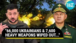 Ukraine 'Lost' 66,000 Troops, 7,600 Weapons In Counteroffensive; Big Reveal By Russia's Shoigu