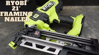 Ryobi 21° Framing Nailer