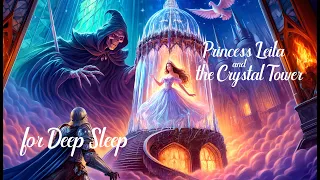 Deep Sleep Bedtime Story: Princess Leila and the Crystal Tower | Relaxing Nighttime Tale