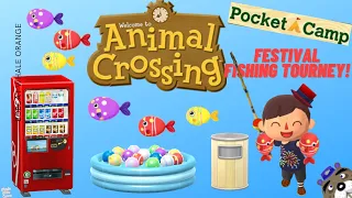 Festival Fishing Tourney In Animal Crossing Pocket Camp!🎉🎪