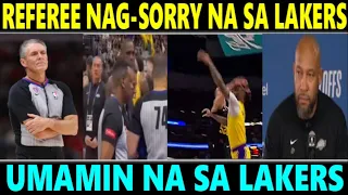 BREAKING: Referee "Nag-SORRY" NA sa LAKERS! May INAMIN NA sa GAME 2 vs DENVER NUGGETS