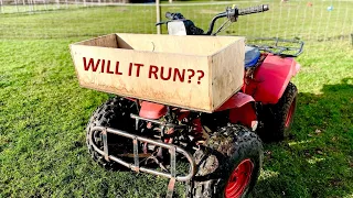 Will It Run? Suzuki LT160 Quad Bike - Sitting For 3 Years!